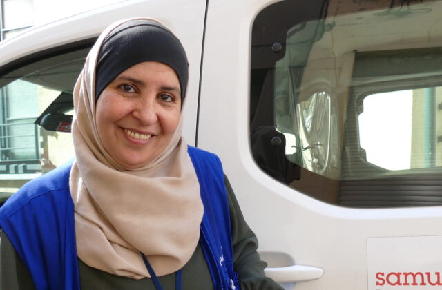 Ontmoeting met Saïda, chauffeur bij Samusocial
